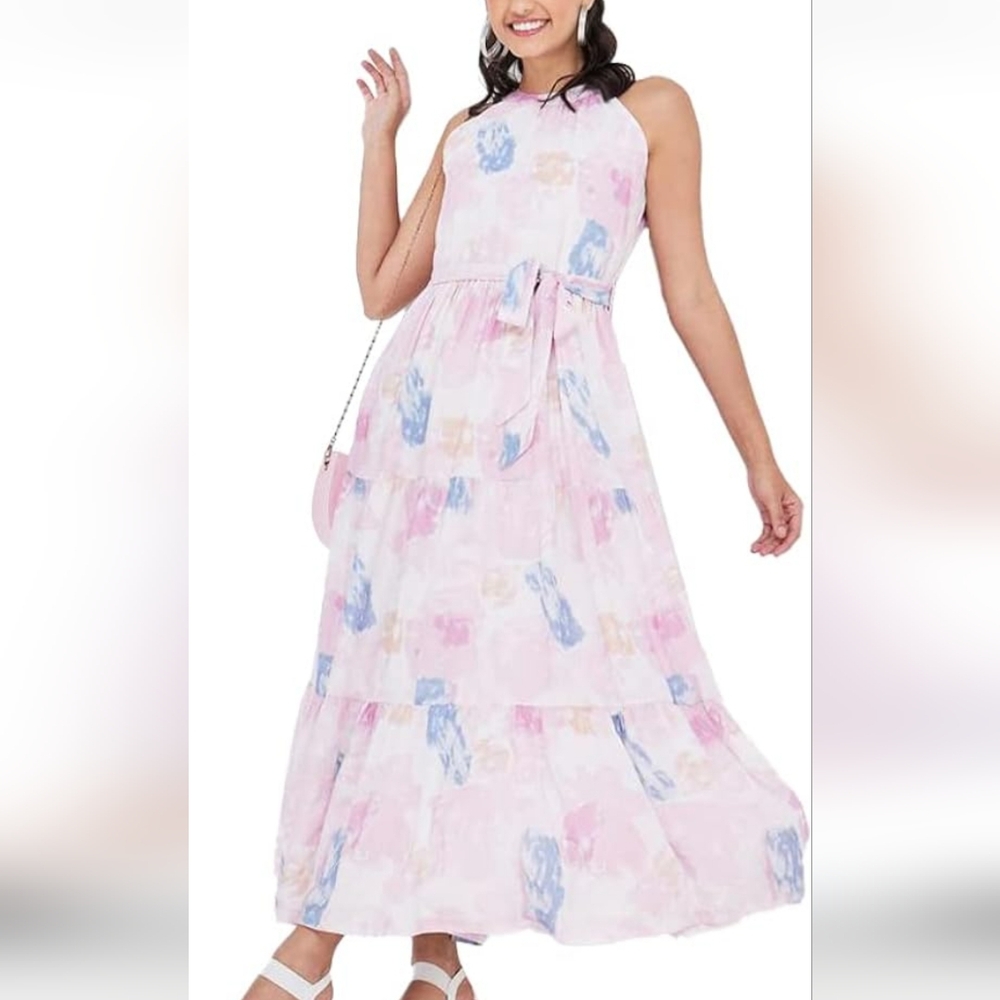 FRATINI SIZE XXL Floral Maxi Dress